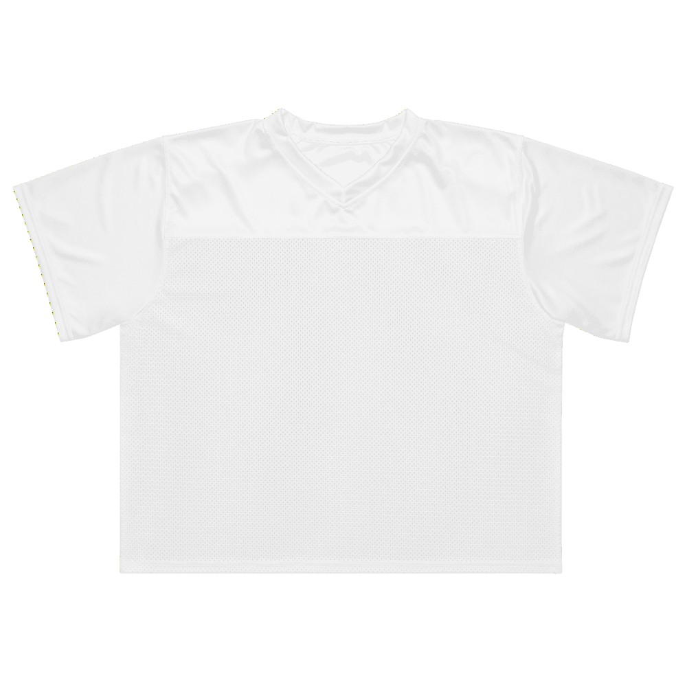 All-Over Print Boxy Football Jersey, product photo