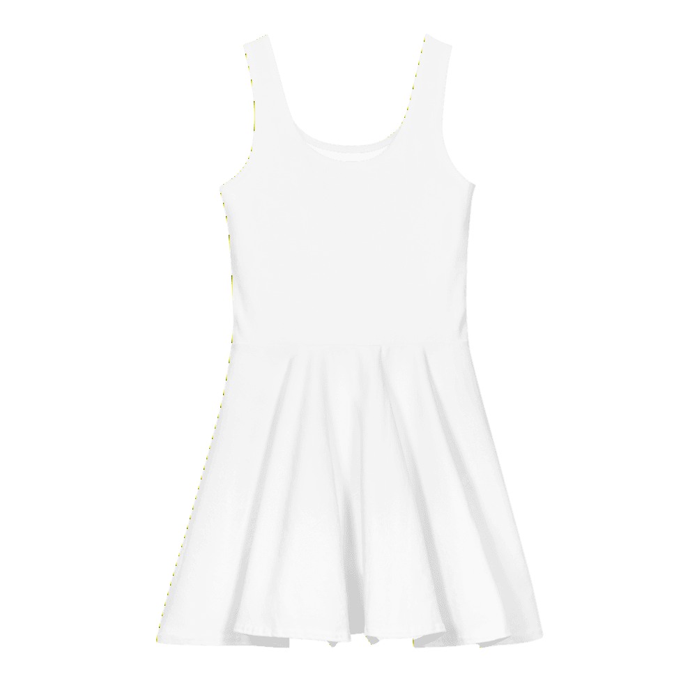 All-Over Print Cotton Skater Dress, product photo
