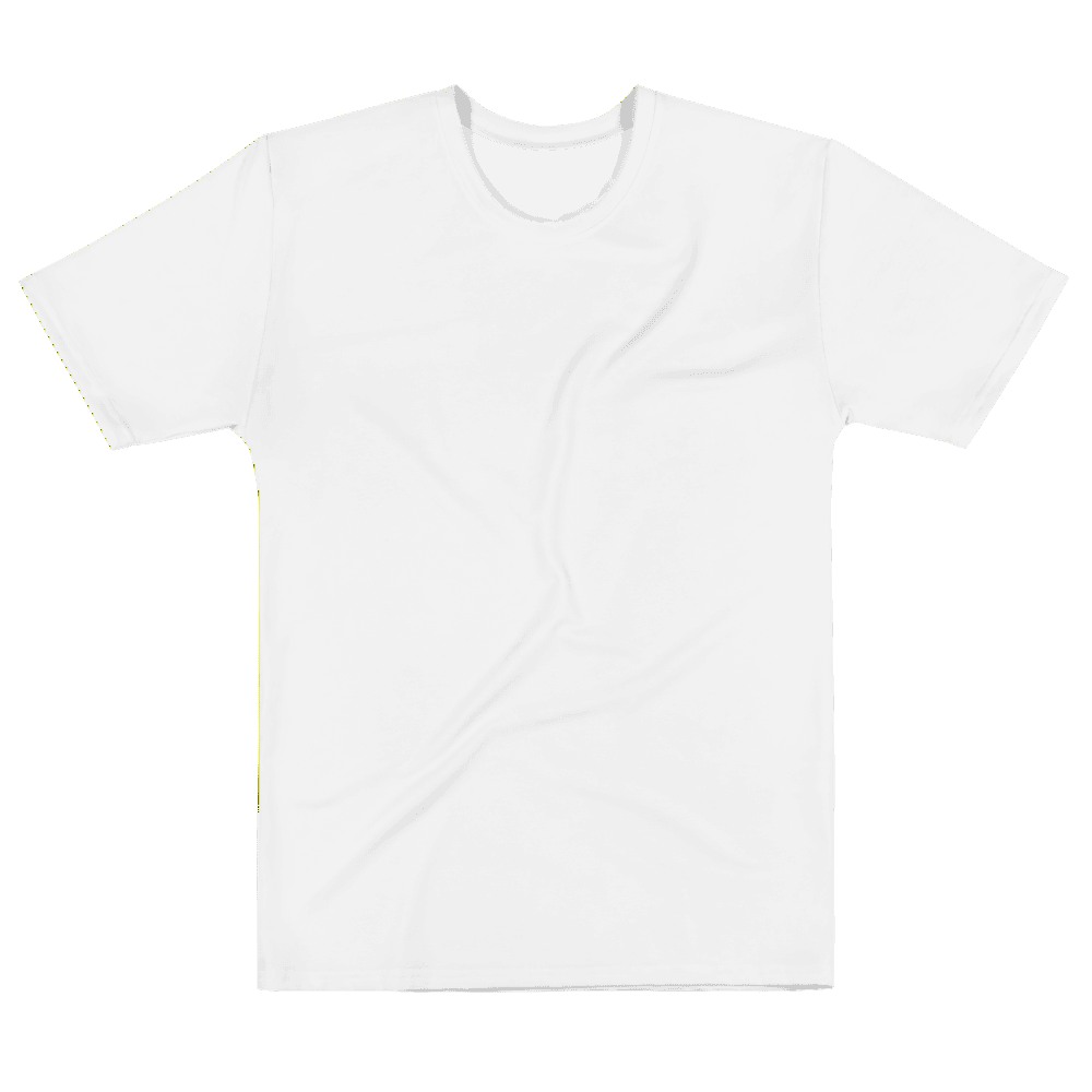 All-Over Print Men’s Cotton Crew Neck T-Shirt, product photo