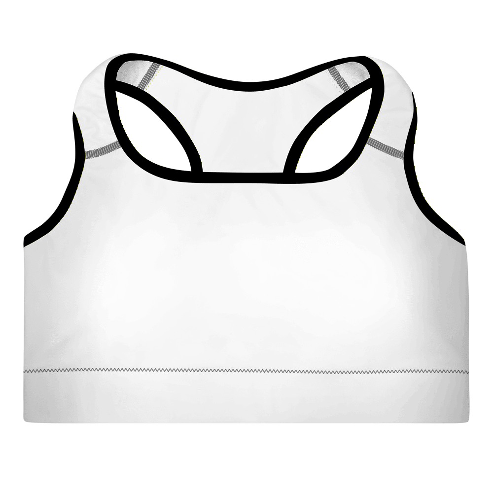All-Over Print Padded Sports Bra, product photo