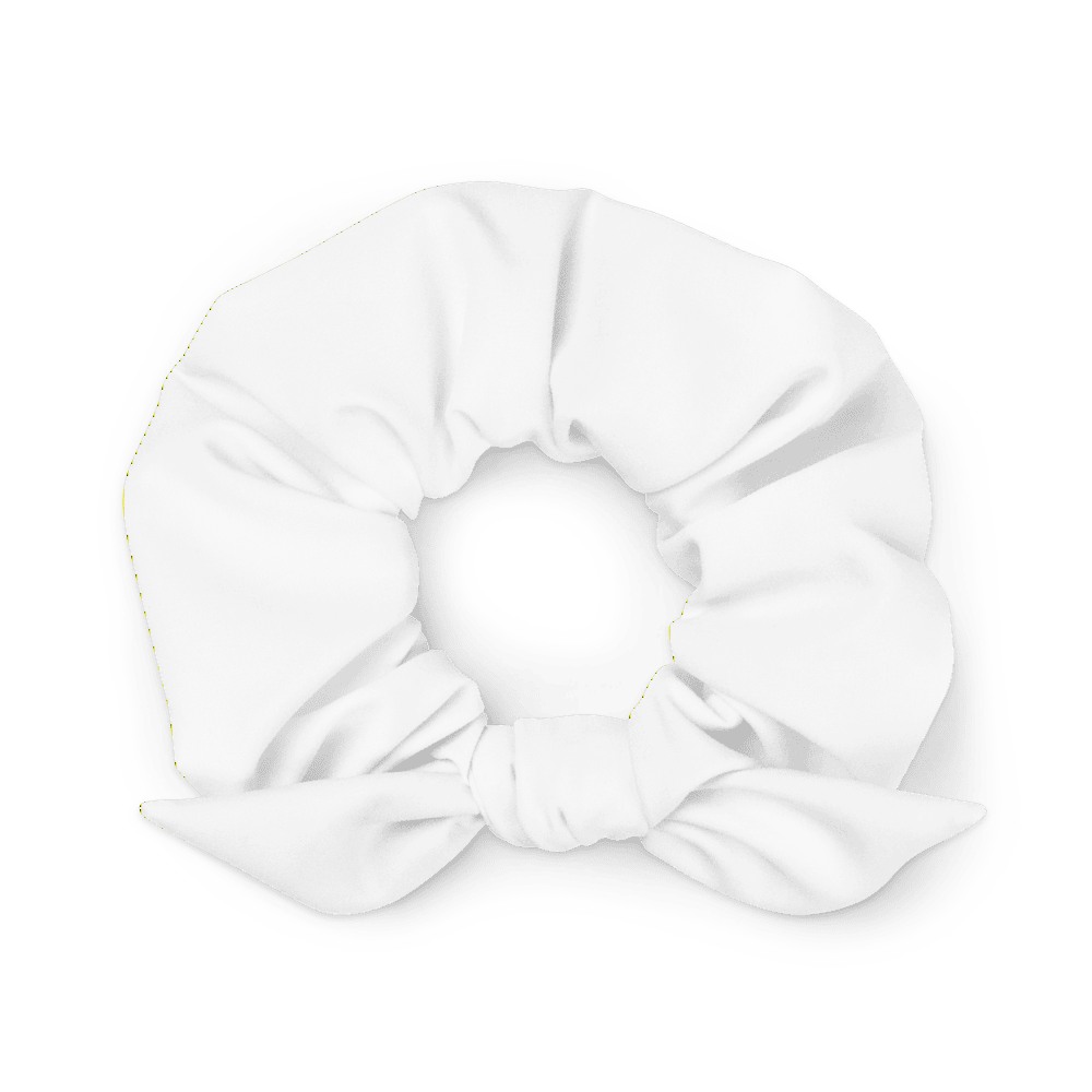 All-Over Print Recycled Scrunchie, product photo