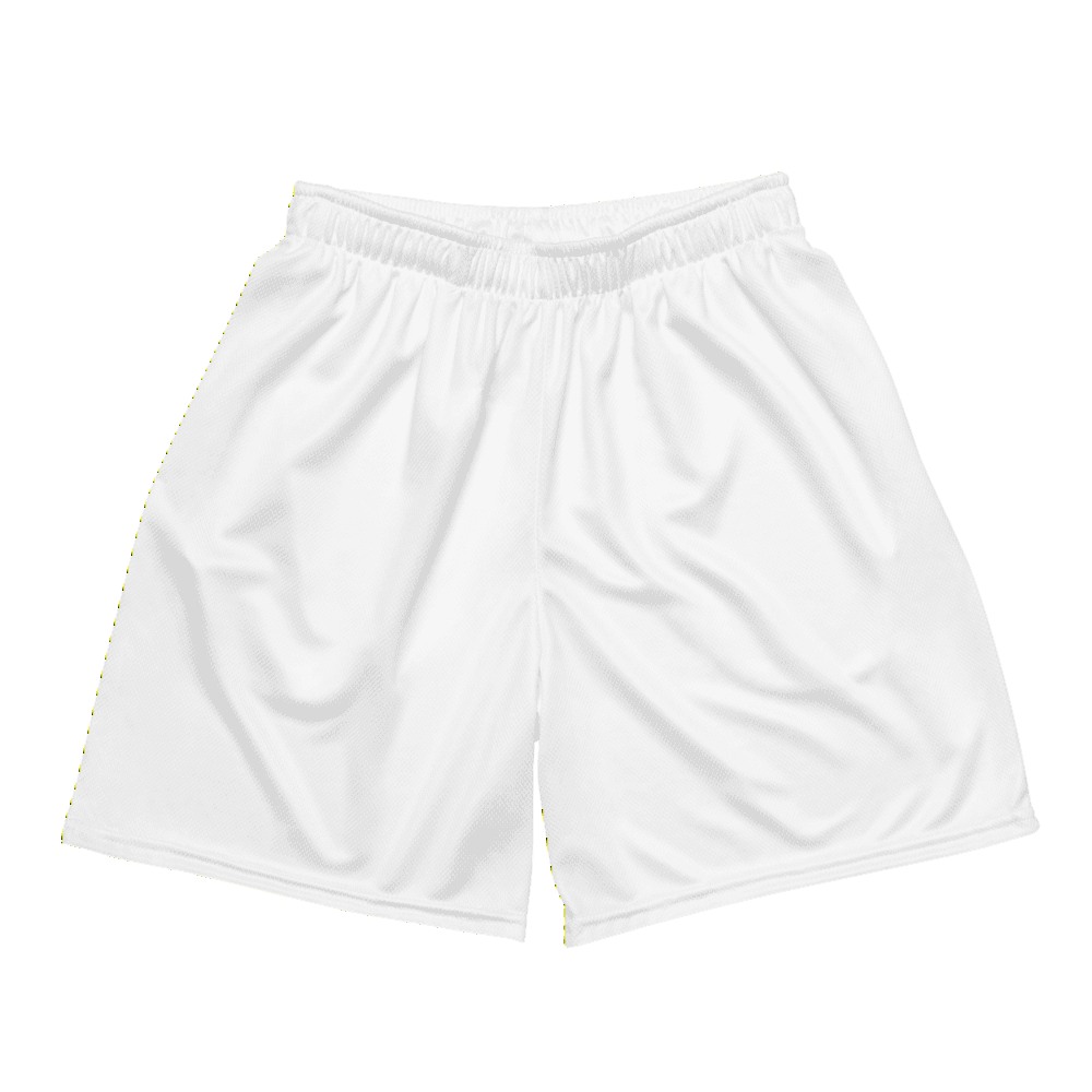 All-Over Print Recycled Unisex Mesh Shorts, product photo