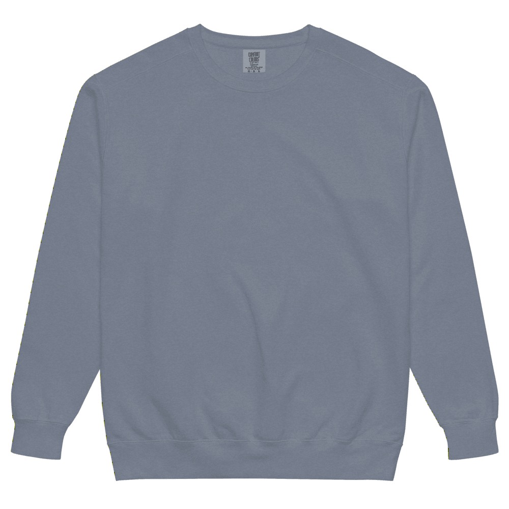 Unisex Garment-Dyed Sweatshirt | Comfort Colors 1566, product photo