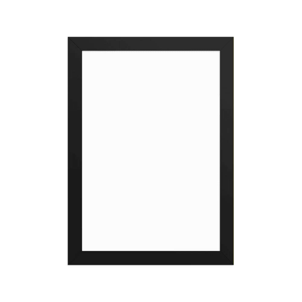 Enhanced Matte Paper Framed Poster (cm), product photo
