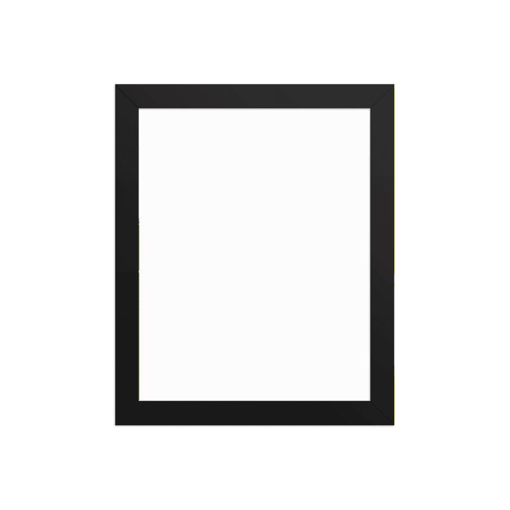 Enhanced Matte Paper Framed Poster (in), product photo