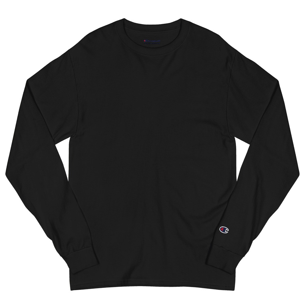 Men’s Champion Long Sleeve T-Shirt | CC8C, product photo