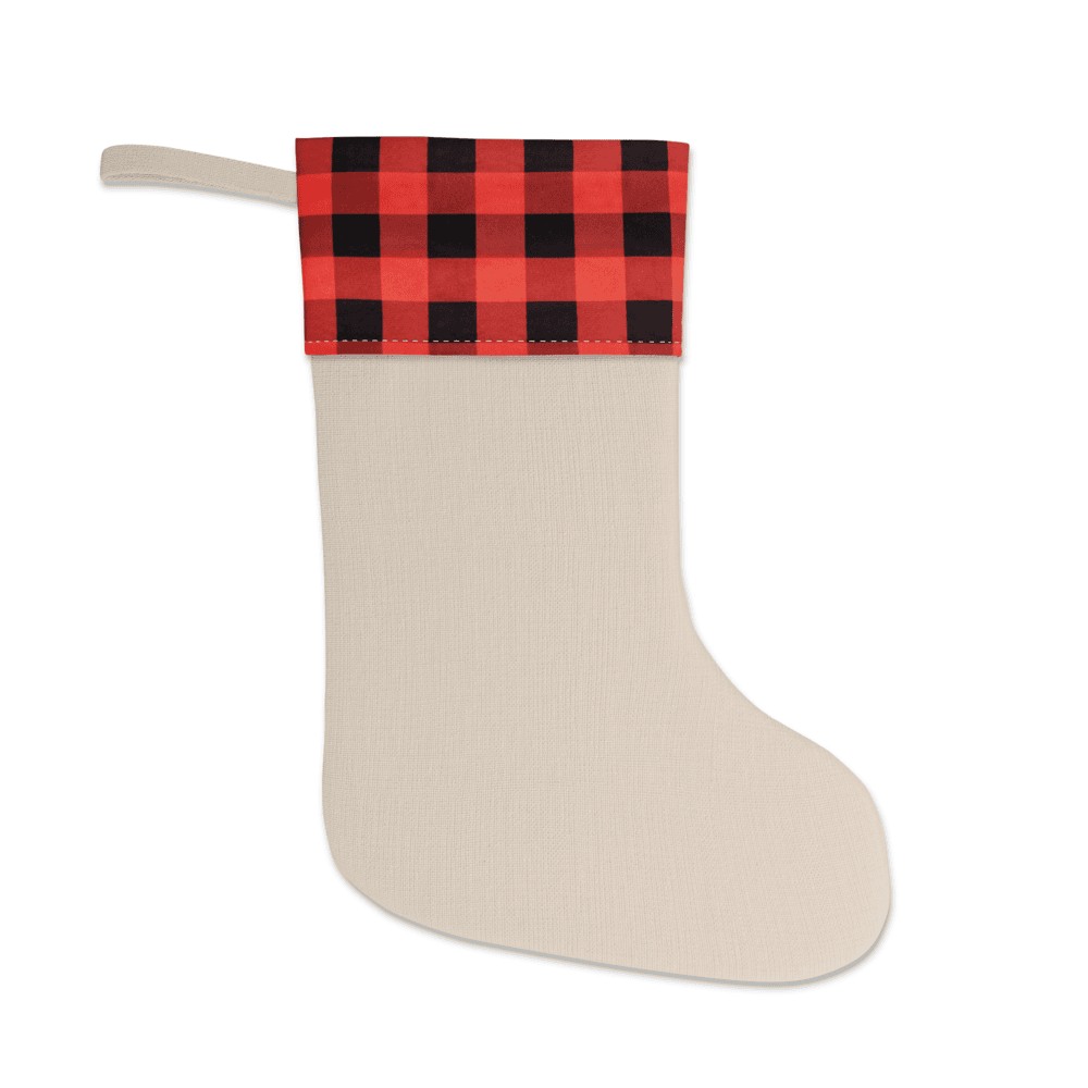 Rustic Christmas Stocking, product photo