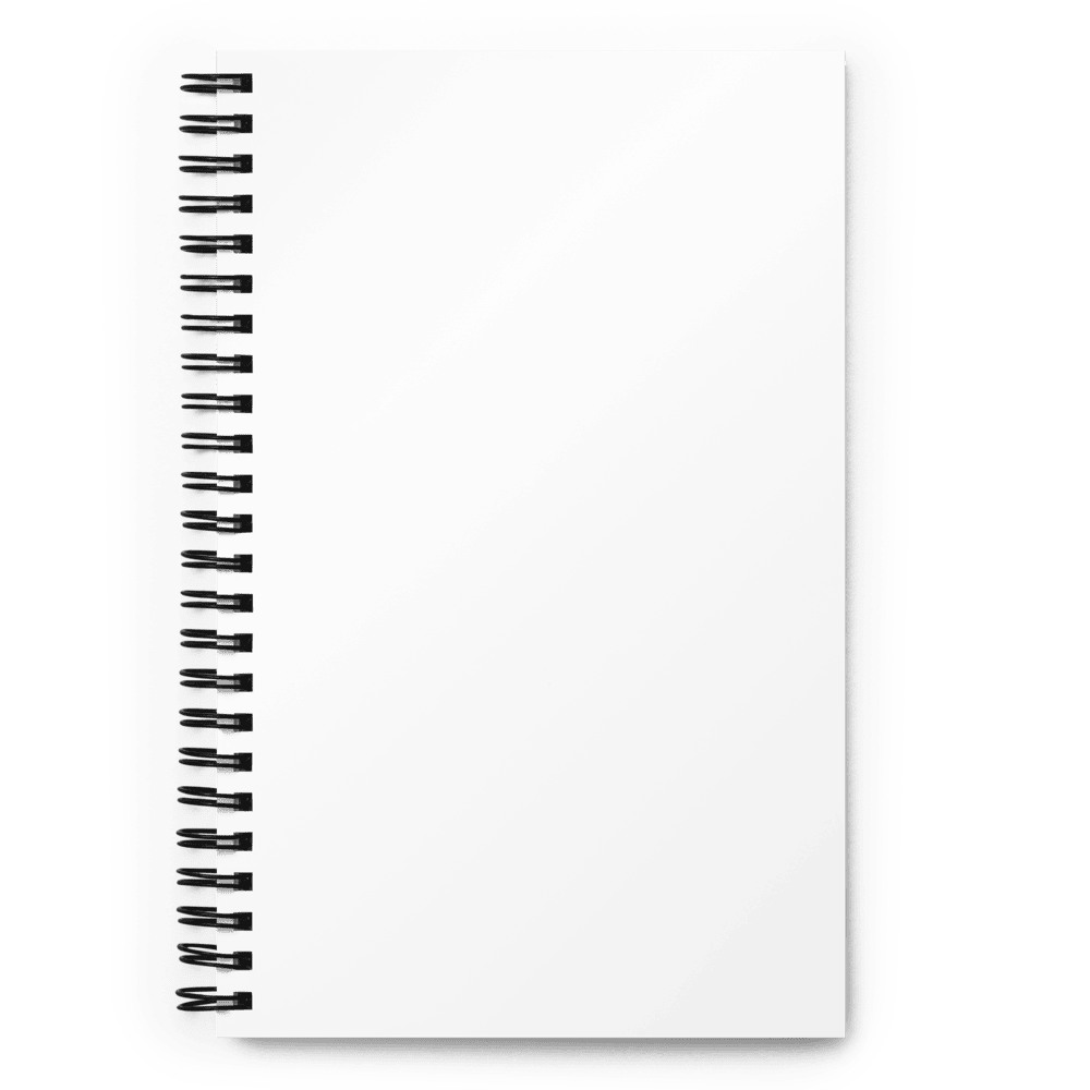 Spiral Notebook, product photo