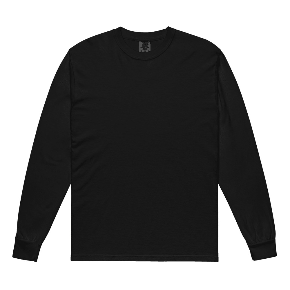 Unisex Garment-Dyed Heavyweight Long Sleeve Shirt | Comfort Colors 6014, product photo
