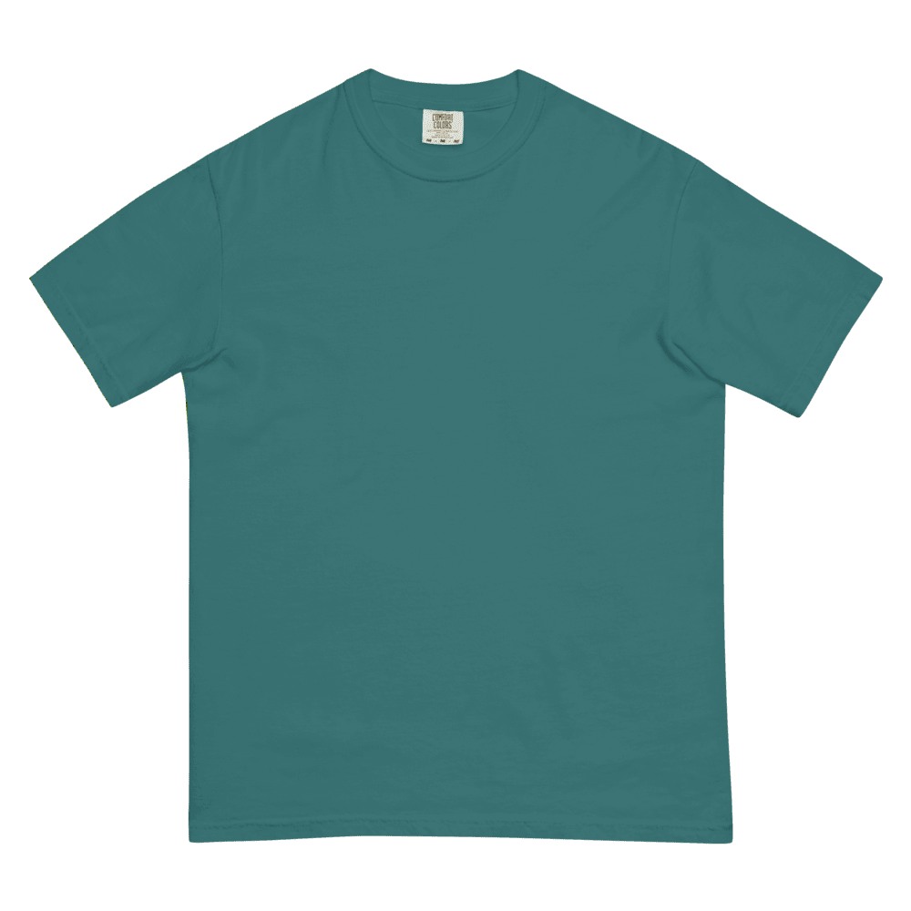 Unisex Garment-Dyed Heavyweight T-Shirt | Comfort Colors 1717, the base product before your customization is applied