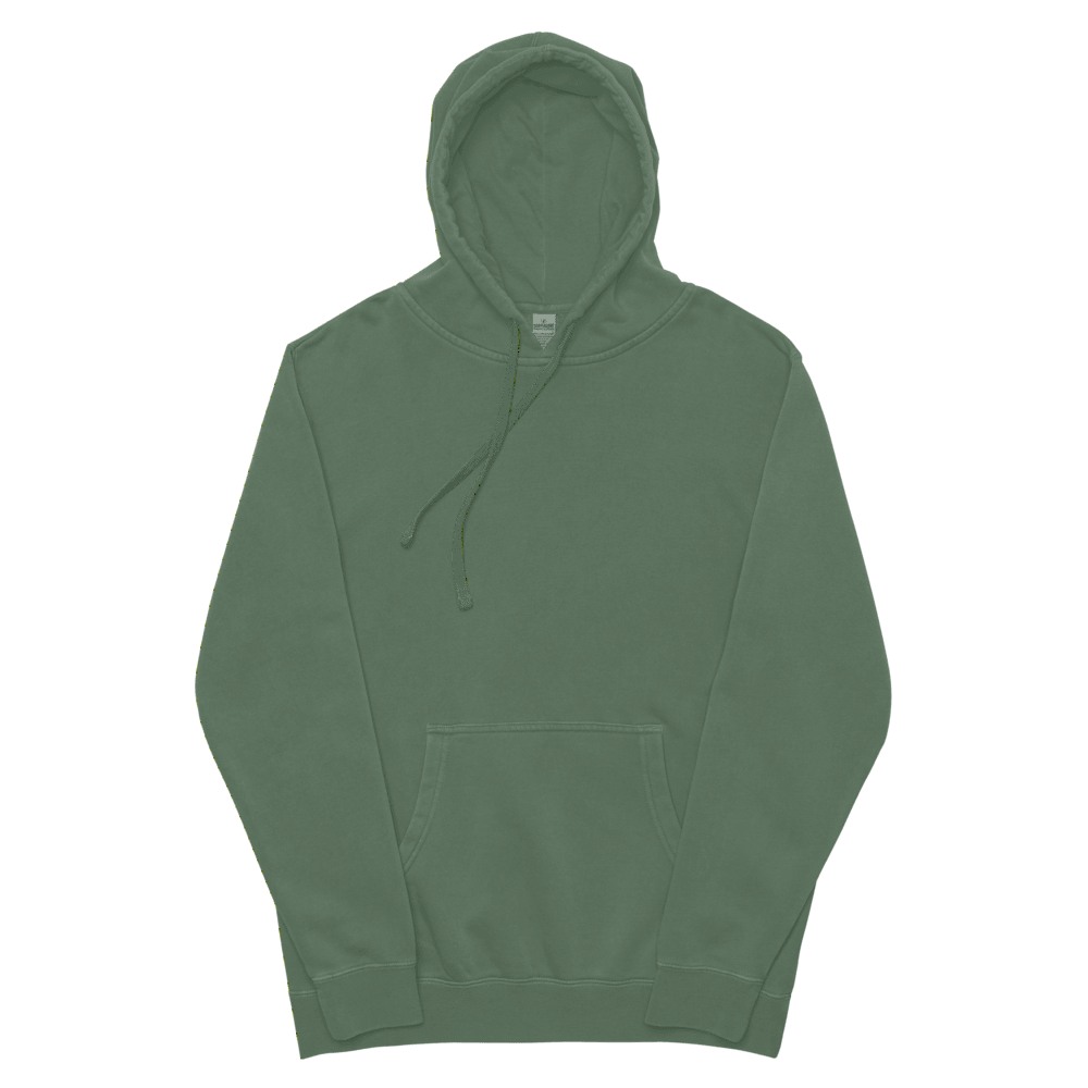 Unisex Pigment-Dyed Hoodie | Independent Trading Co. PRM4500, product photo