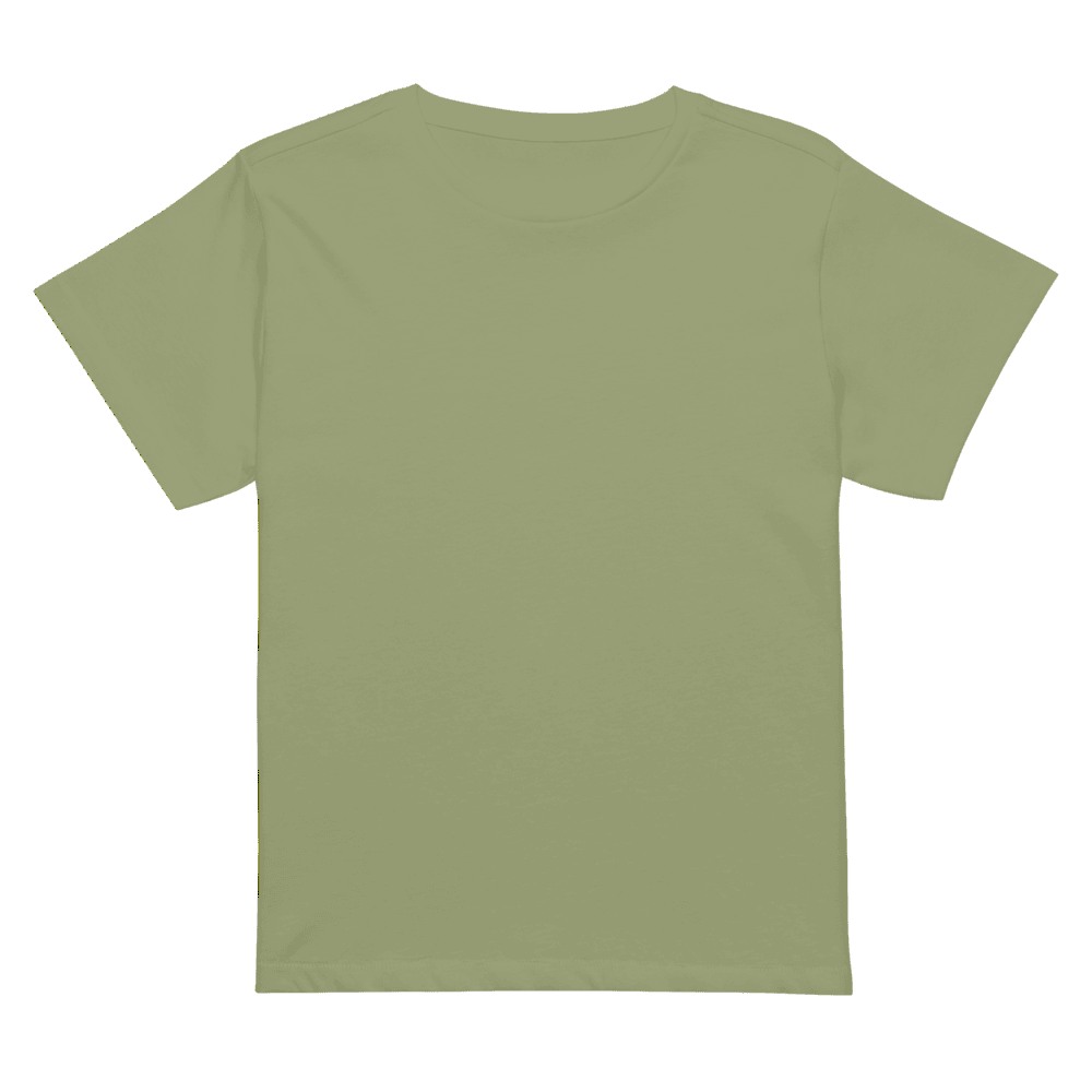 Women's High-Waisted Tee | Cotton Heritage OW1086, product photo